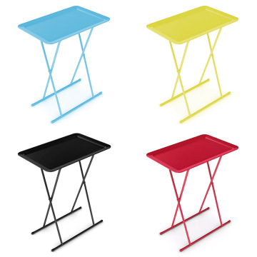 Custom Folding Wood Table with Metal Legs for Events and Outdoors