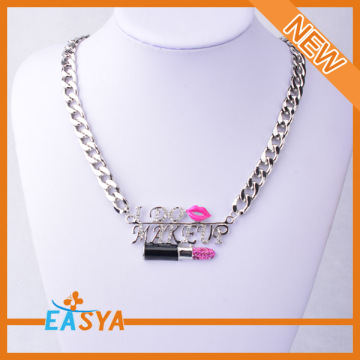 Wholesale Fashion Pendant Necklace With Lipstick