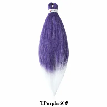 EZ Braids For African Women EZ Braiding Hair Extensions Low Temperature Fiber Synthetic Crochet Hair 20 Inches 75g per piece