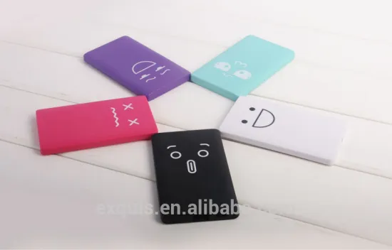 5000mAh New Fashion Creative Expression Portable Slim Polymer Mobile Power Bank