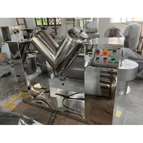 Mixer Machine V Cone Food Milk Coffee Powder Mixer Supplier