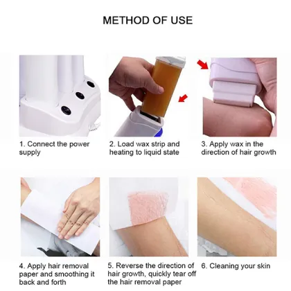 Professional Depilatory Wax Heater Set for Beauty Salons