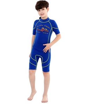 Kids Boys Thermal Swimwear - Swimming Suit for Children