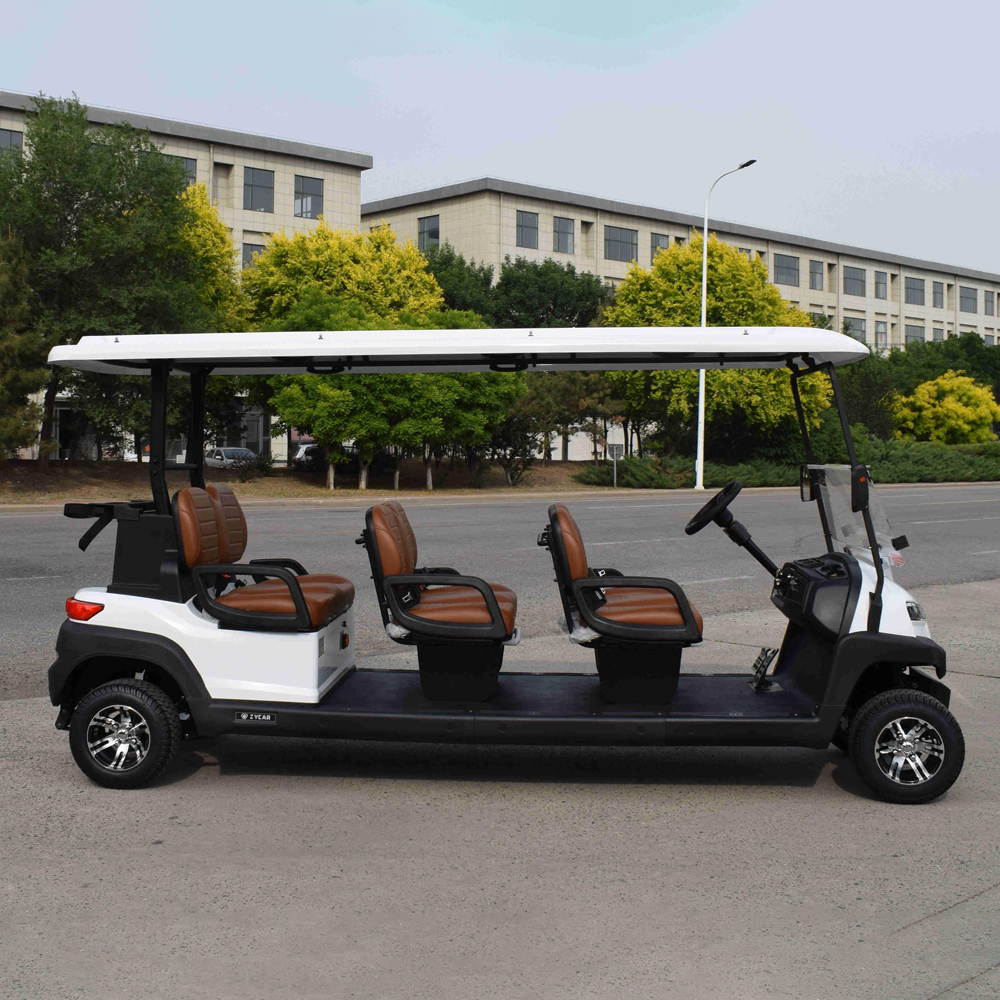 Four-wheel electric golf cart