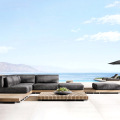 Material Balcón Villa Combinación de sofá al aire libre