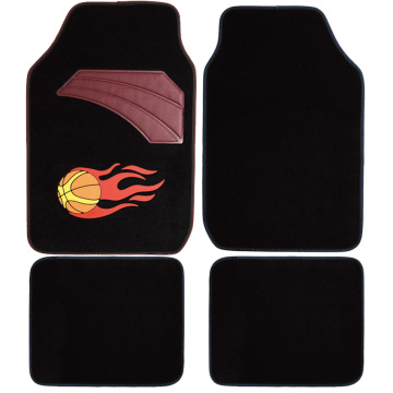 Car accessories black carpet car mats