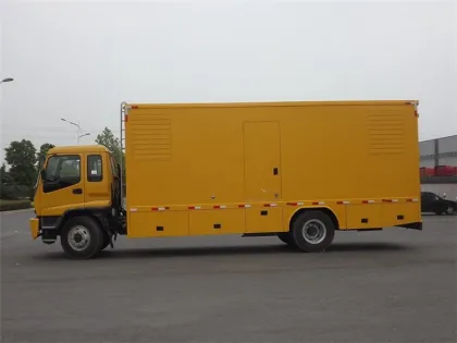 Qingling Chassis Power Supply Truck with 300KW Generator Set for Sale
