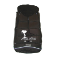 Temperature Adjustable Footmuff with Feet Area Opens