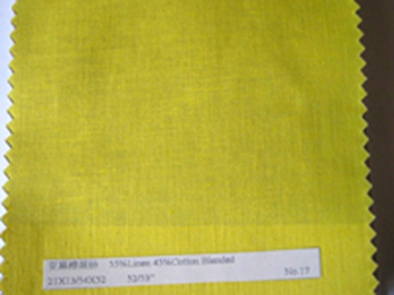 Linen Cotton blended fabric