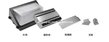 Black Color CE RoHS Approved 50W LED Wall Light, Taiwan Chip