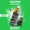 HCOW Imonster 6000Puffs wiederaufladbarer Einwegvolden