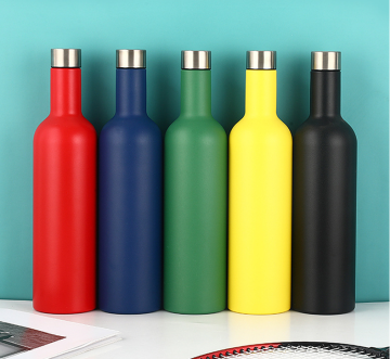 304SS Wine Bottle Cooler Double Wall Vacuum Flask