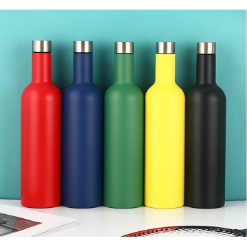 304SS Wine Bottle Cooler Double Wall Vacuum Flask