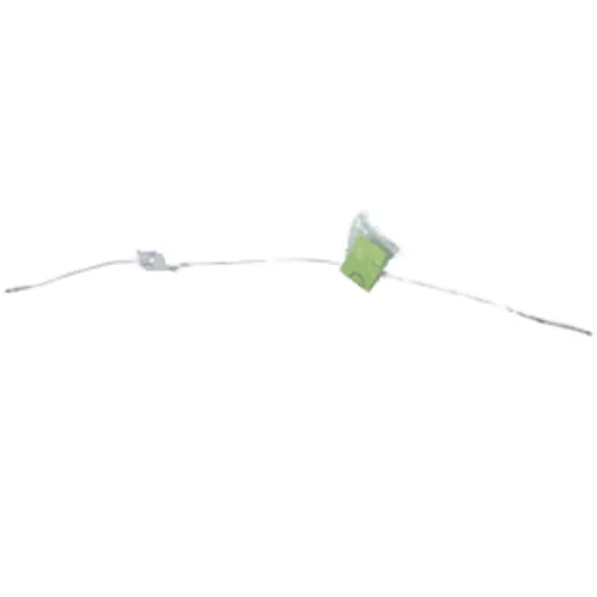 Spare Heald for Weaving Machine - Brown Silk Jacquard Parts, 365mm Length, Single Eye and Elliptical Hole