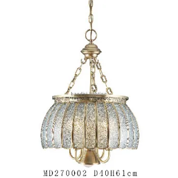 copper soldering lamp, with glass E14 lampholders