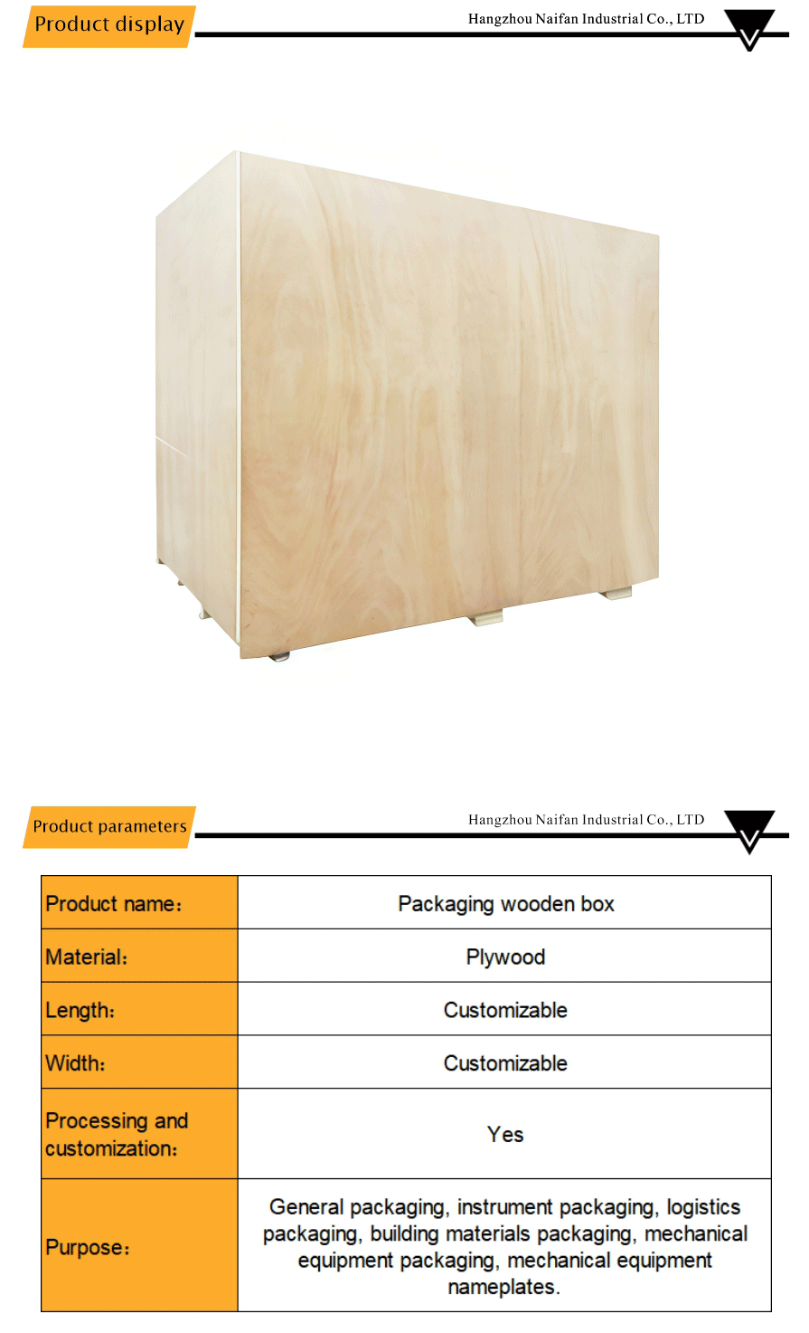 Fumigation Free Wood Crates