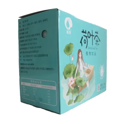Lotus leaf tea drink
