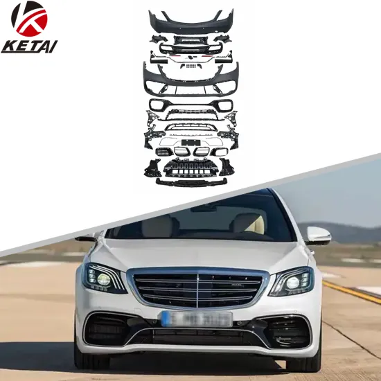 High-Quality S63 Style Body Kit for BENZ W222 (2014-2022)