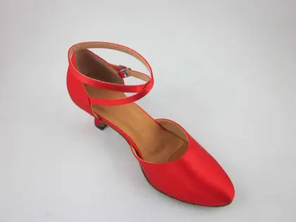 Red ballroom shoes women