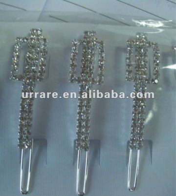 Rhinestone Hair Pins For Girls