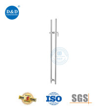 Long Glass Door Lock Pull Handle with Keys