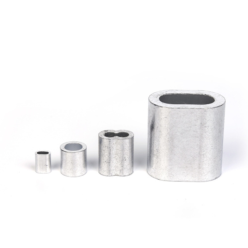 Aluminium Sleeve Aluminum alloy protective sleeve for wire rope connection Supplier