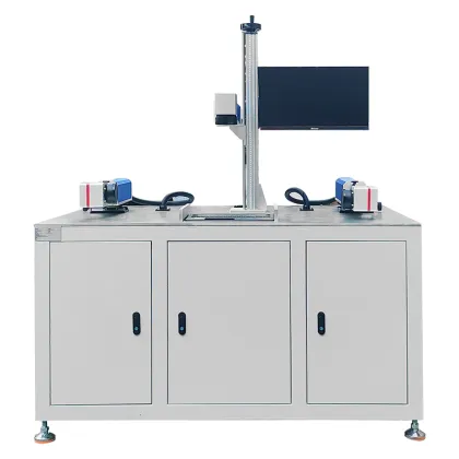 Multiple MOPA Fiber Lasers Marking Machine