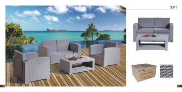 4 Seater PP Outdoor Sofa Set