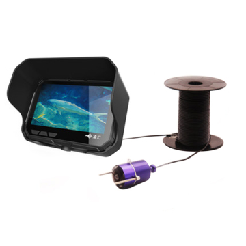 Wired Underwater Ultra largo angolare a infrarossi notturni per la visione di pesce per acqua fangosa