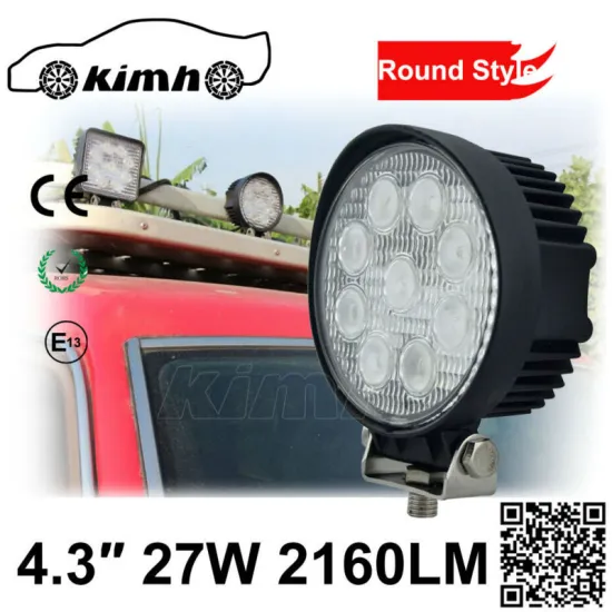27W High-End Level 2160LM 4.3 Inch trailer led work lights