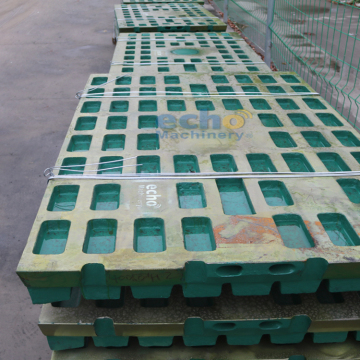 JM1312 Jaw Crusher Spare Parts: Liner Plate and Toggle Plate