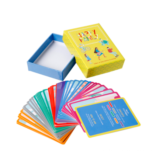 Percetakan Kad Tarot Custom dengan Pembungkusan Kotak tegar