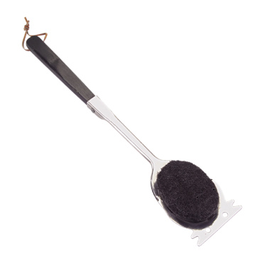 Brosse de nettoyage pour barbecue de haute qualité avec grattoir