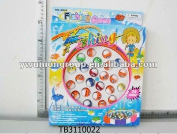 plastc swimming fishing toys