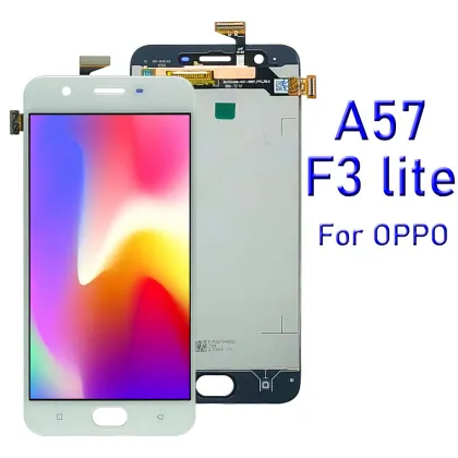Black Mobile Phone LCD Display and Touch Screen Replacement for Oppo F3 Lite and Oppo A57