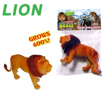 2015 Latest design trendy magic lion growing toys