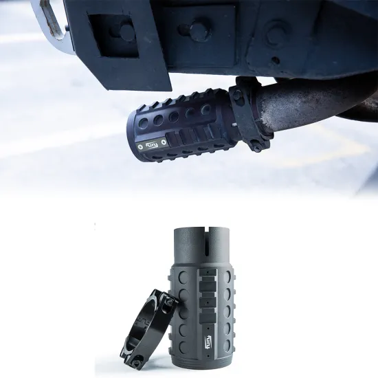 CNC Processed Aluminum Alloy Tail Pipe Accessories for Jeep Wrangler JL 2018+