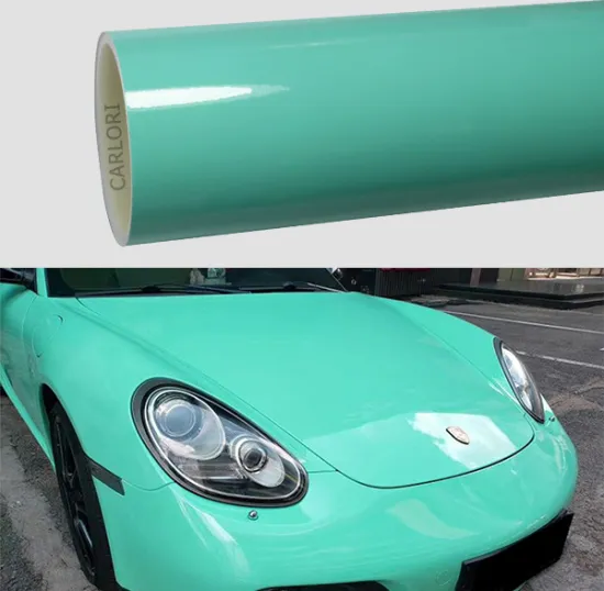 super gloss tiftany car vinyl wrap