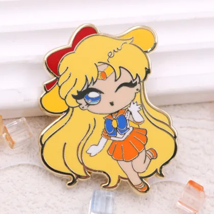 Q Version Sailor Moon Enamel Pin