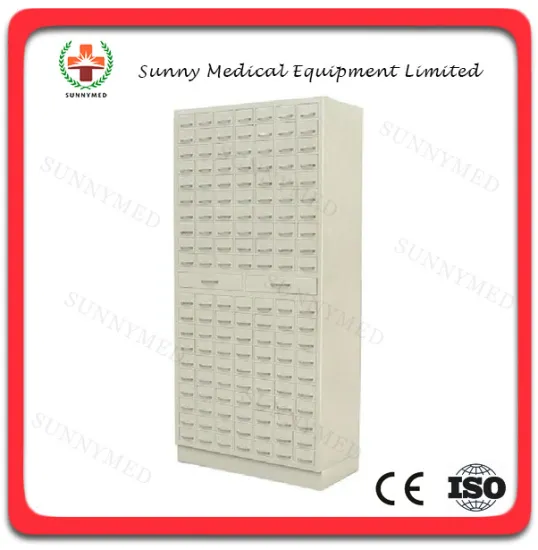 SY-R095 Hospital medical stainless steel large medicine cupboard pharmacy cabinet price
