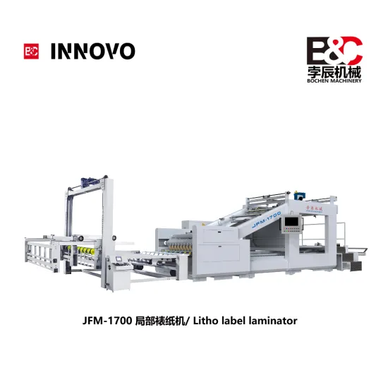 Litho label laminator