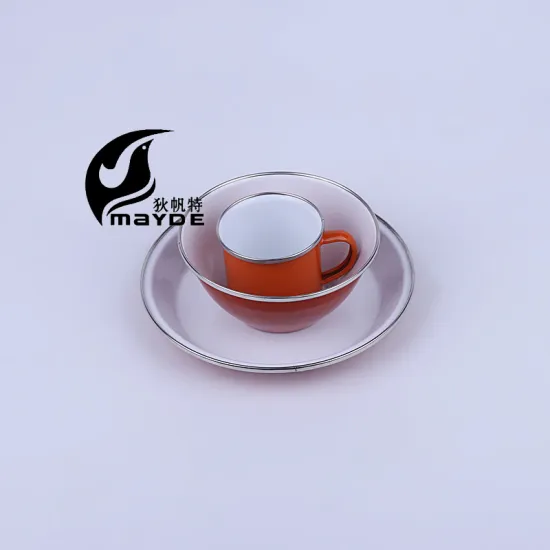 Enamel Mugs and Plates