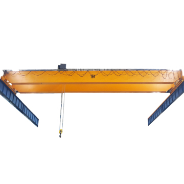 Upgrade 16 Ton 20 M Double Girder Beam Electric Overhead Traveling Bridge Cranes