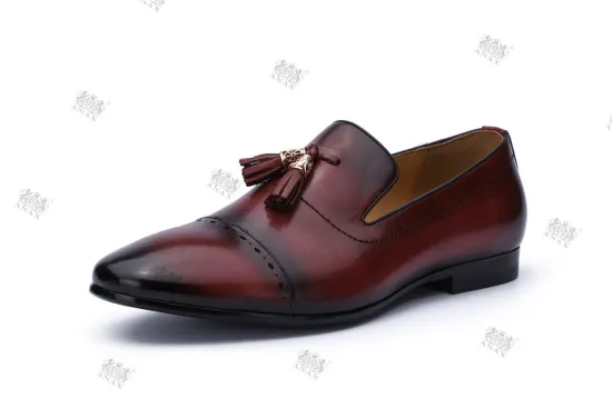 New Fashion Men Dress Leather Shoes Party Loafer