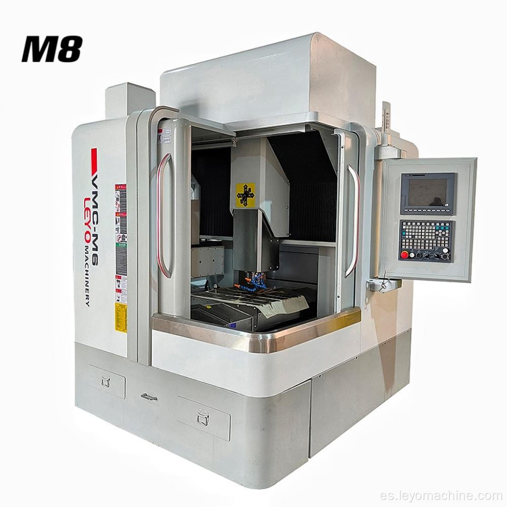 Máquina de fresado CNC de trabajo de metal