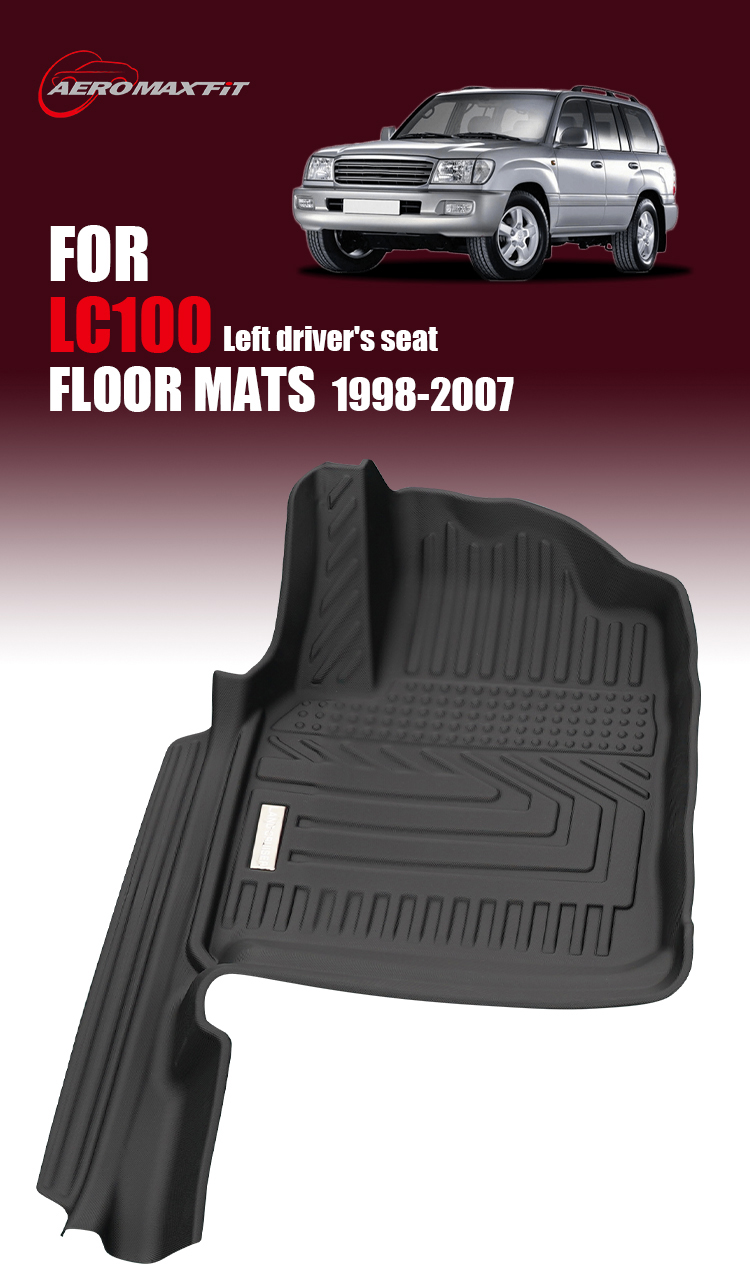 Toyota LC100 floor mats Left driver's seat_01