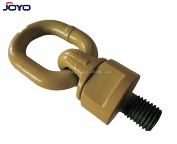 China Manufacturer G80 Drop Forged Alloy Steel Swivel Eye Bolt Lifting Point