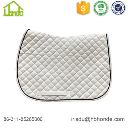 saddle pad white saddle pad white