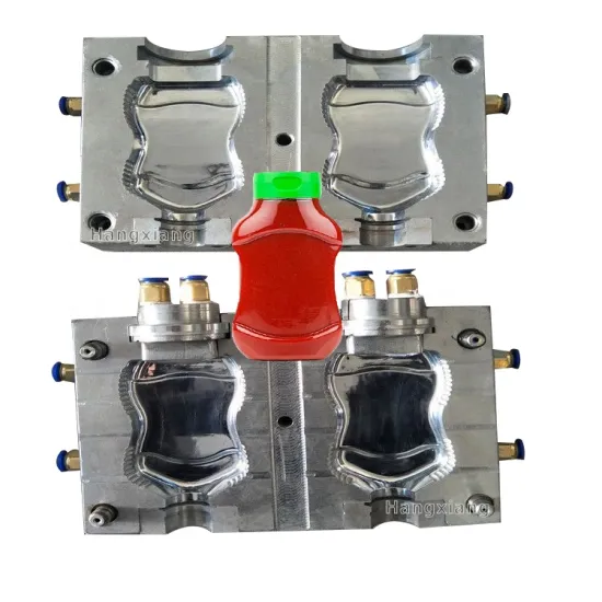 Plastic PET Preform Blow Molding Mold for Spices Sauce PET Bottles