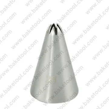Fondant cake decorating nozzles closed star tip